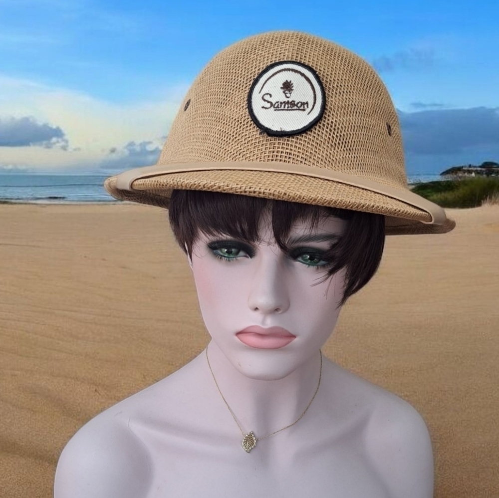 Vintage Sun Safari Samson Hat Adjustable Mesh Hat Unisex